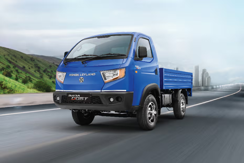 Ashok Leyland Blue Truck
